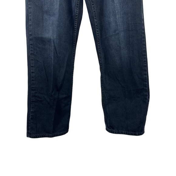 Urban Pipeline Relaxed‎ Fit Straight Leg Blue Denim Jeans Skater Y2K Mens 34x30 - Picture 3 of 8